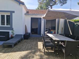 Maisons de vacances Maison cosy a 8 minutes a pied de la plage. : photos des chambres