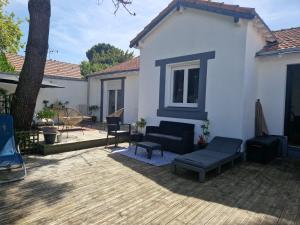 Maisons de vacances Maison cosy a 8 minutes a pied de la plage. : photos des chambres