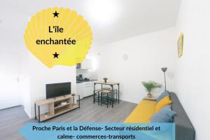 Appartements *L'ile enchantee*Parisis : photos des chambres