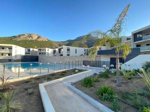 Appartements Exceptionnelle Vue Mer Calvi - Piscine - T2 : photos des chambres