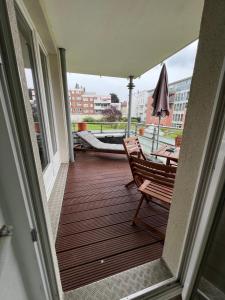 Zwischen Drägerpark und dem Stadtpark