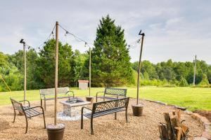 Serene Mill Spring Getaway with Yard and Fire Pit!
