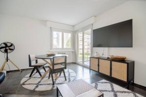 Lugano Ferienwohnung nähe vom See mit Swimmingpool & Sauna