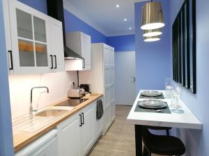 Appartements Suite Bubbles Spa - Luxe - Centre Ville - calme - wifi : photos des chambres