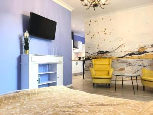 Appartements Suite Bubbles Spa - Luxe - Centre Ville - calme - wifi : photos des chambres