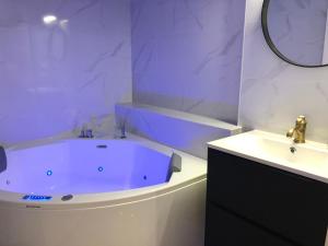 Appartements Suite Bubbles Spa - Luxe - Centre Ville - calme - wifi : photos des chambres