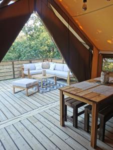 Tentes de luxe Le lodge cocooning : photos des chambres