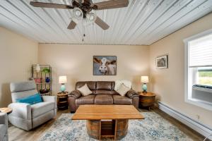 Serene Belgrade Hideaway with Fire Pit and Grill!