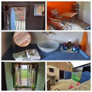 Appartements B&B Rouge-gorge notrevillage : Chambre Familiale avec Terrasse 