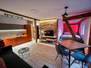 Brick and Wood Apartments