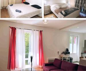 Appartements SplendideT4#6lits#3 chambres# Geneve/Paris/Gare : Appartement 3 Chambres