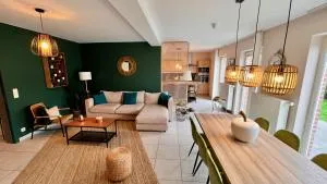 Appartement proche Pairi Daiza 6pers terrasse et jardin - Jurbise