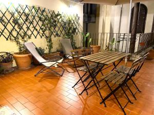 Terraces under the Moon