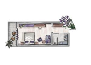 Double Room with Garden View room in Hotel Lagrein