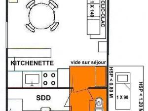 Charmant Appartement 2 Pièces au Cœur de Les Saisies - FR-1-594-66