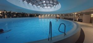 Miodowy Apartament w Hanza Tower -Sauna&Pool