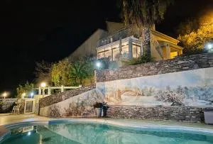 Dolce Notte, l'idéal pour des vacances à Bastia - Appartement avec vue panoramique et piscine sur les hauteurs - Paese Novu