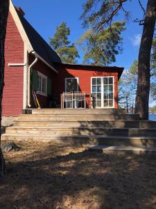 Houses by the sea near the city
