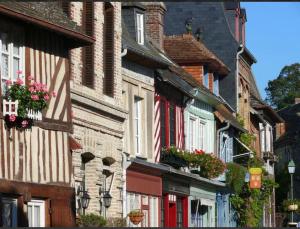 Maisons de vacances Maison a colombages pres de Deauville, Trouville : photos des chambres