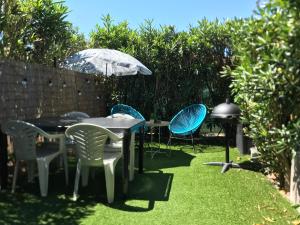 Le Blue Waters, studio cosy à 100m de la mer, tout équipé