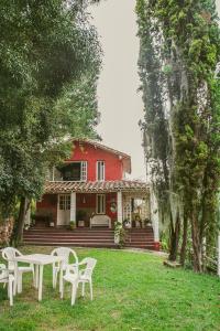Cabaña típica Boyacense! con vista al lago y chimenea