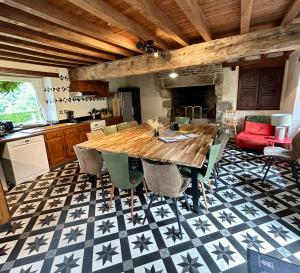 Maisons de vacances Hambye'ance Nature 28pers SPA Billard Baby-foot : photos des chambres