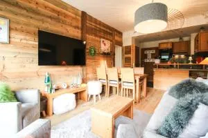 Joli, spacieux appartement T3 sud ski aux pieds, parking - Flaine