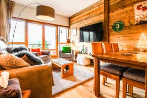 Joli, spacieux appartement T3 sud ski aux pieds, parking