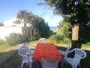 Maisons de vacances Baignade au bout du jardin : photos des chambres