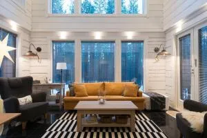 Log-house at Pyhätunturi ski resort. - Kiemunkivaara