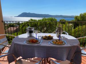Les 2 frères - Vue mer panoramique solarium - les Sablettes
