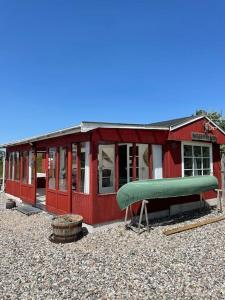 Fjordhytten. Rebuild train wagon from 1937.