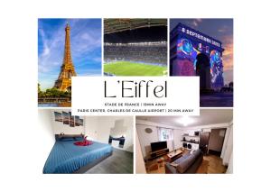Appartements L'Eiffel - Self Checking, 20min from Paris : photos des chambres