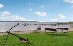 Stunning Apartment In Rønde With Sauna