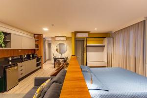 Confortável Loft com Vista para o Mar - Condomínio com Piscina