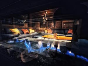 Chalet Aconit, terrasse panoramique avec jacuzzi et sauna