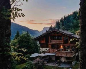 Chalets Superbe CHALET (14 personnes) & SAUNA au pied du Mont Blanc : photos des chambres