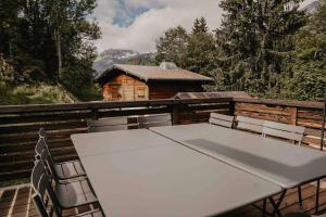 Chalets Superbe CHALET (14 personnes) & SAUNA au pied du Mont Blanc : photos des chambres