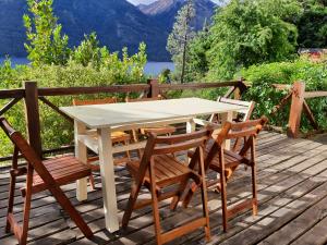 Cabaña con excelente vista al Lago Gutierrez