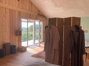 Chalets La Haute Moutonnerie Cabane avec sauna et bain nordique : photos des chambres