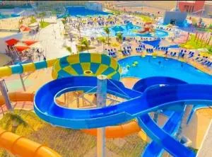 شاليه للإيجار بمنتجع أكوا فيو - الساحل الشمالي - Al Qaşabah ash Sharqīyah