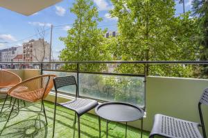 Appartements Chic apart with terrace and parking : photos des chambres