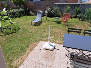 Maisons de vacances Maison avec jardin sur Berck : photos des chambres