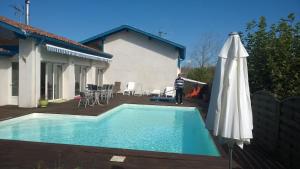 Maisons de vacances Maison de Vacances, Piscine et Spa : photos des chambres