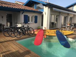 Maisons de vacances Maison de Vacances, Piscine et Spa : photos des chambres