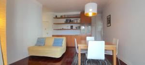 City flat near the sea