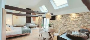 Maisons de vacances Le Clos de Squividan : photos des chambres