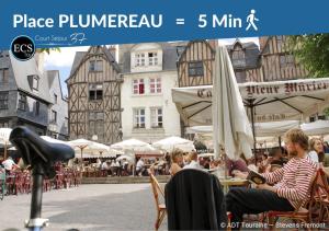 Appartements Le Mitoyen - Proche du quartier des Halles : photos des chambres