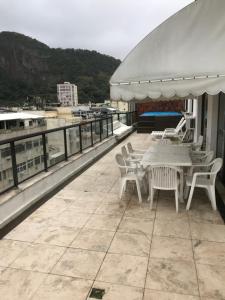 Luxo cobertura vista Mar Copacabana