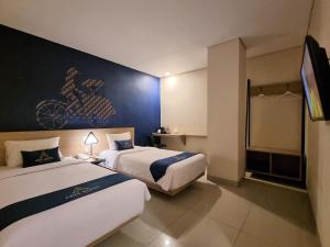 Phòng Tiêu chuẩn 2 Giường Đơn - không có cửa sổ (Standard Twin Room - no window)